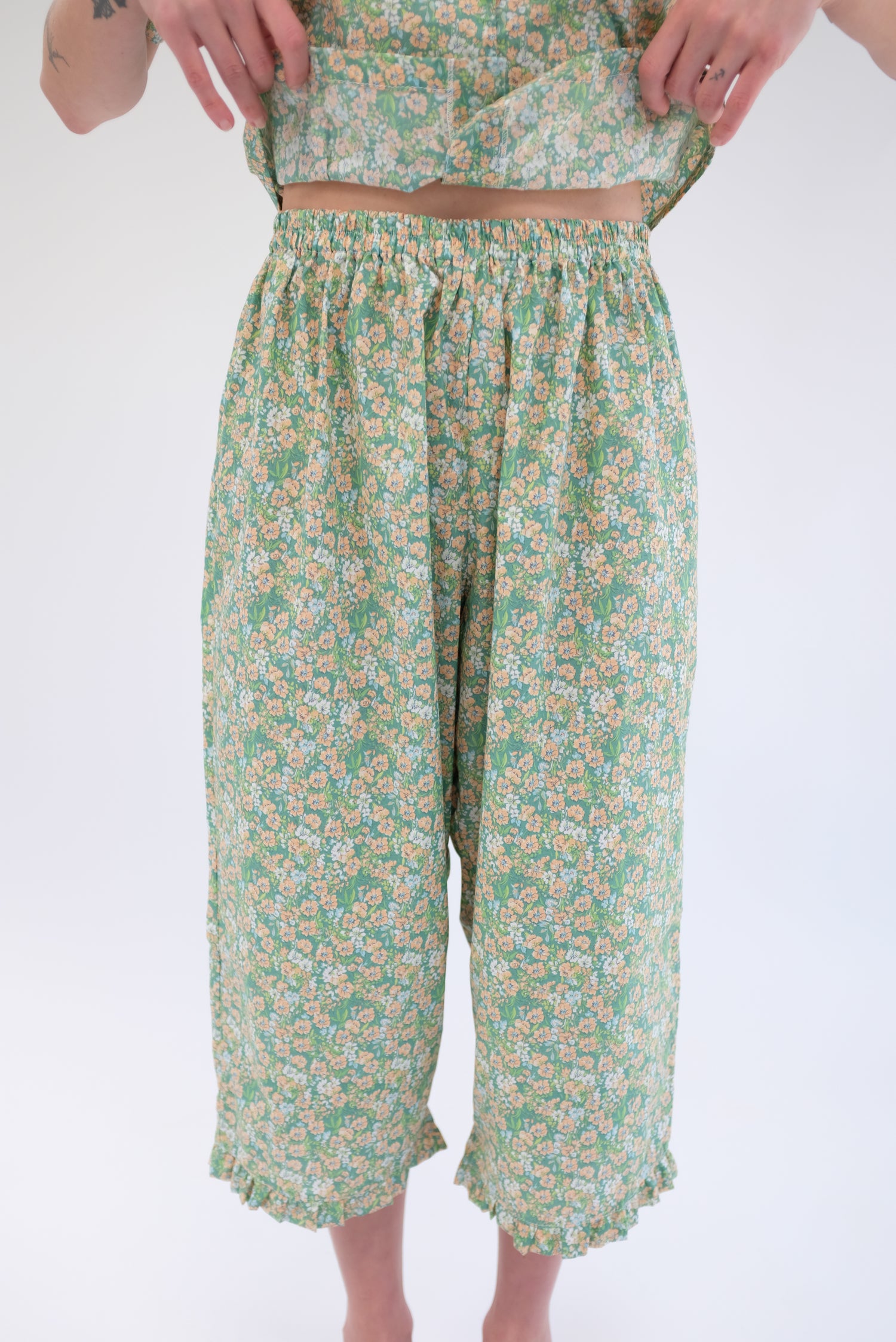 Beklina Okinawa Pajama Pant Herb Floral