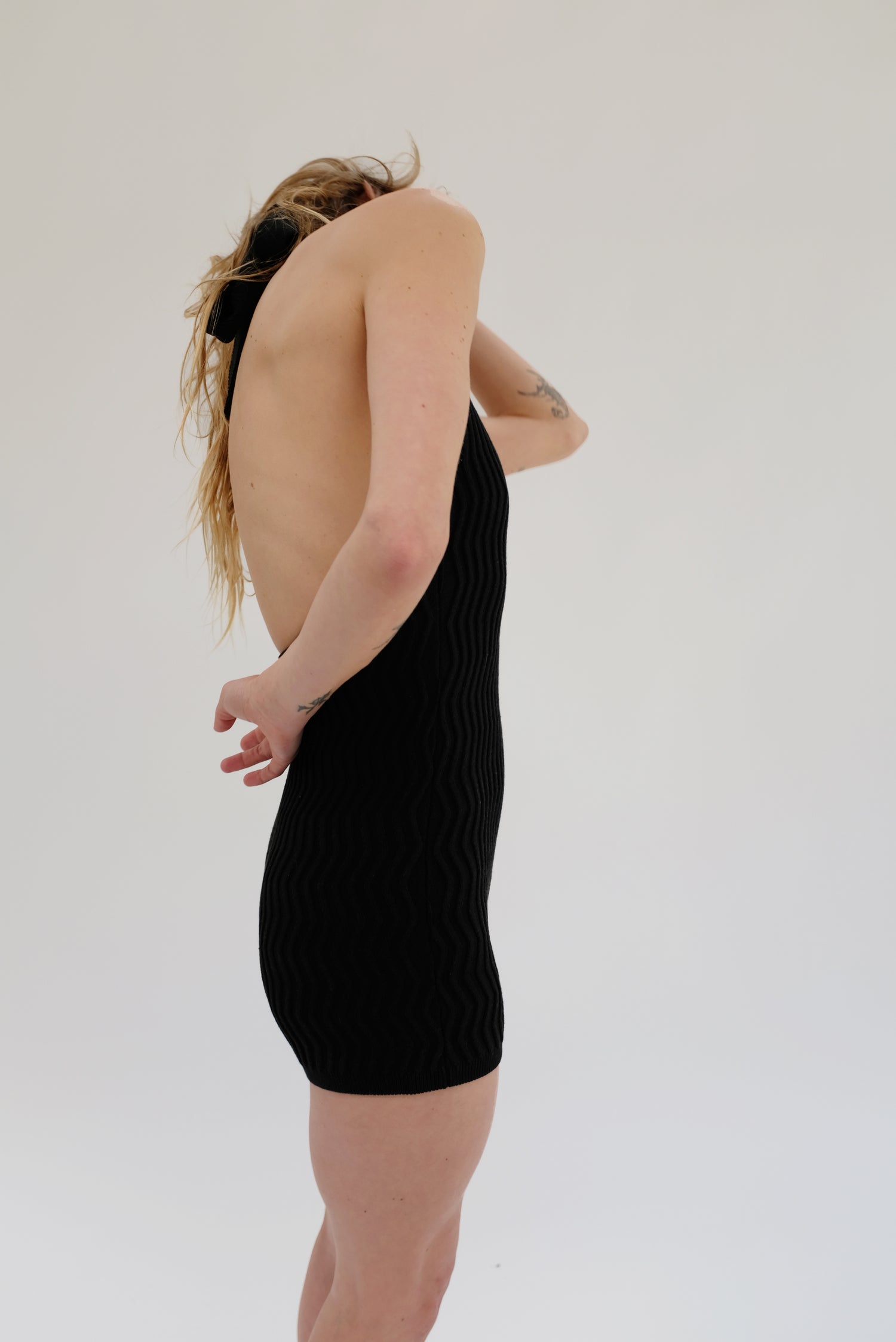 Beklina Knit Swimsuit Black