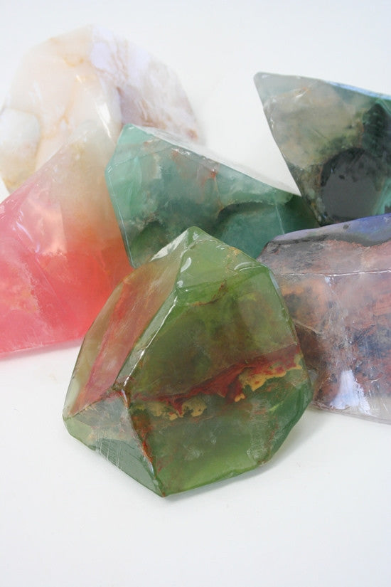 T.S. Pink SoapRocks – Jade – Natural Hand Soap Bar