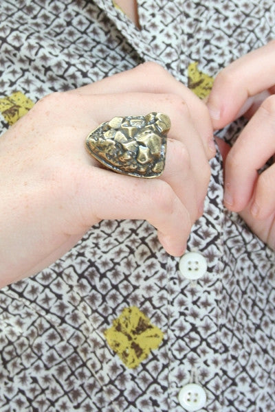 Kathryn Bentley Pyrite Ring