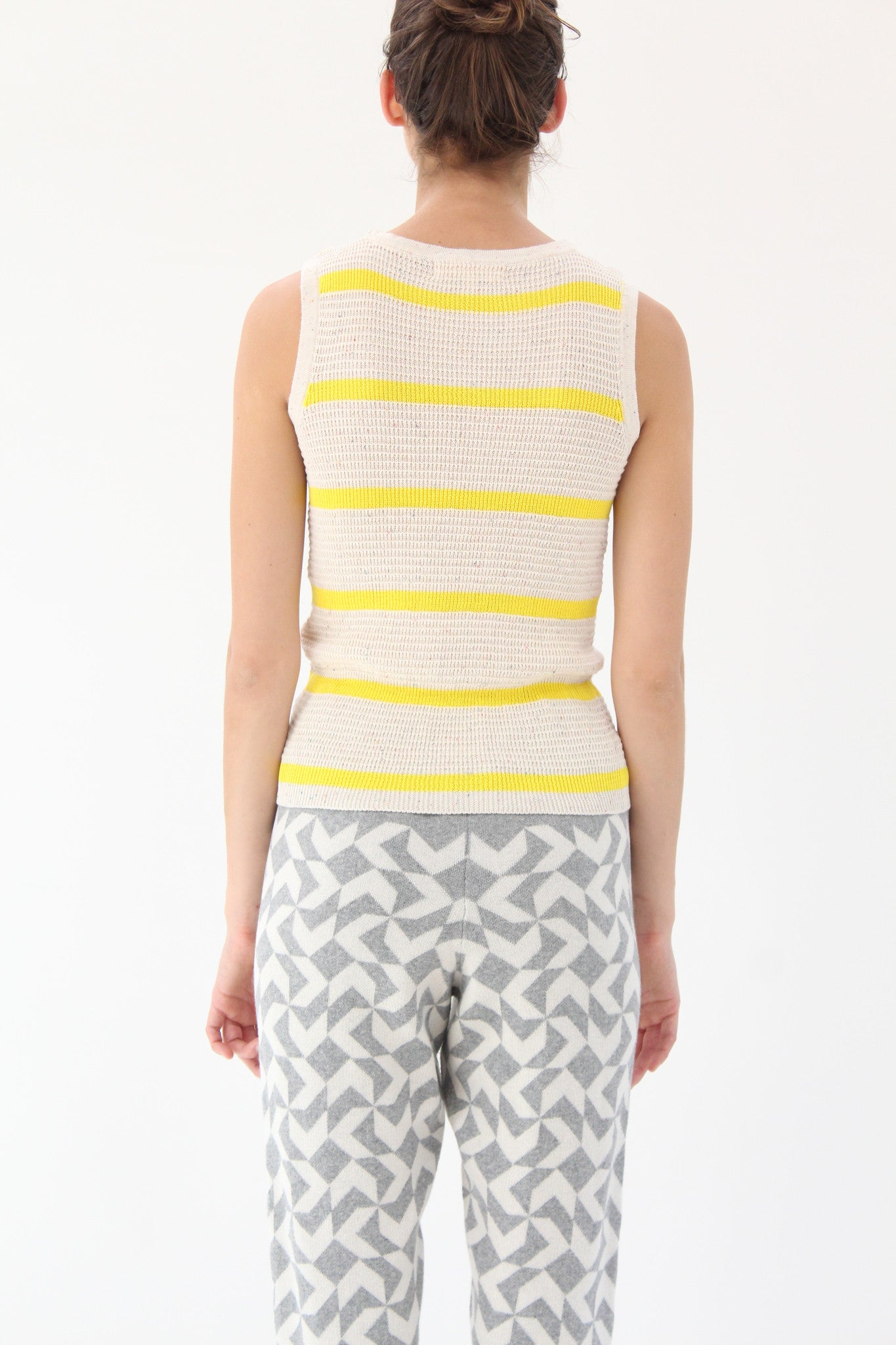 Micaela Greg Striped Wallfe Tank / Pre Worn