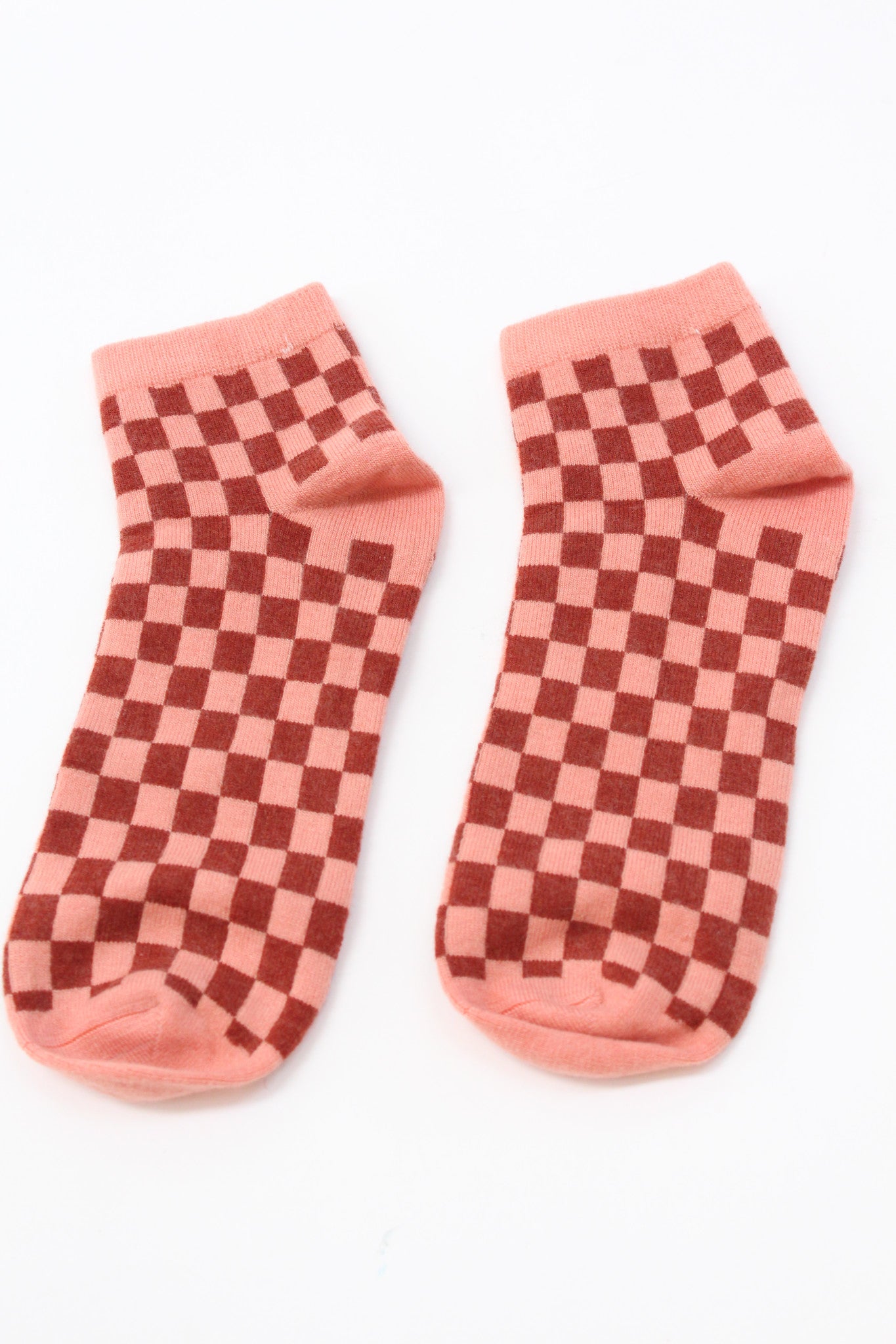 Beklina Cashmere Socks Checkerboard