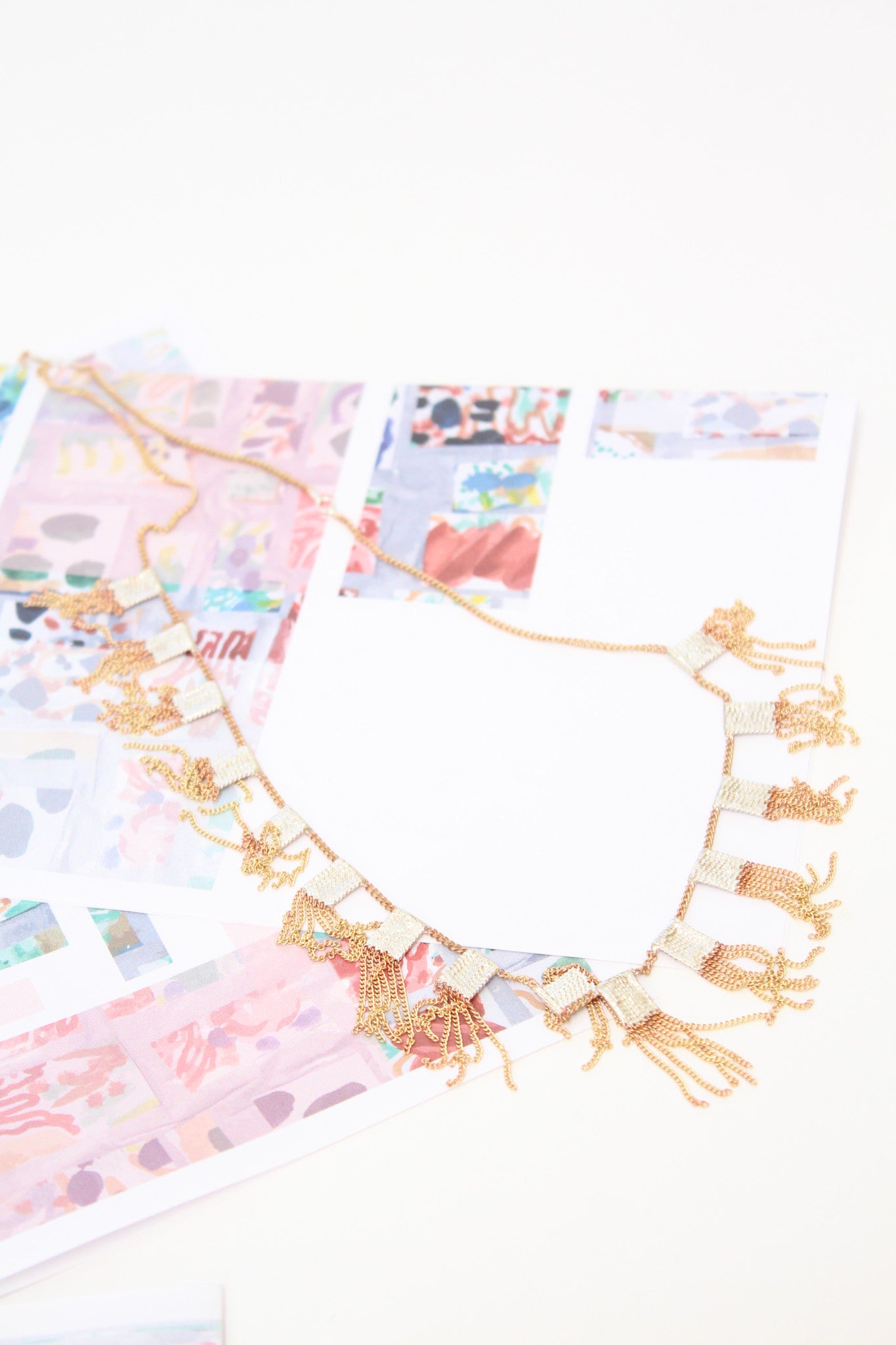HannahK Hula Necklace Brass & Silver / Beklina