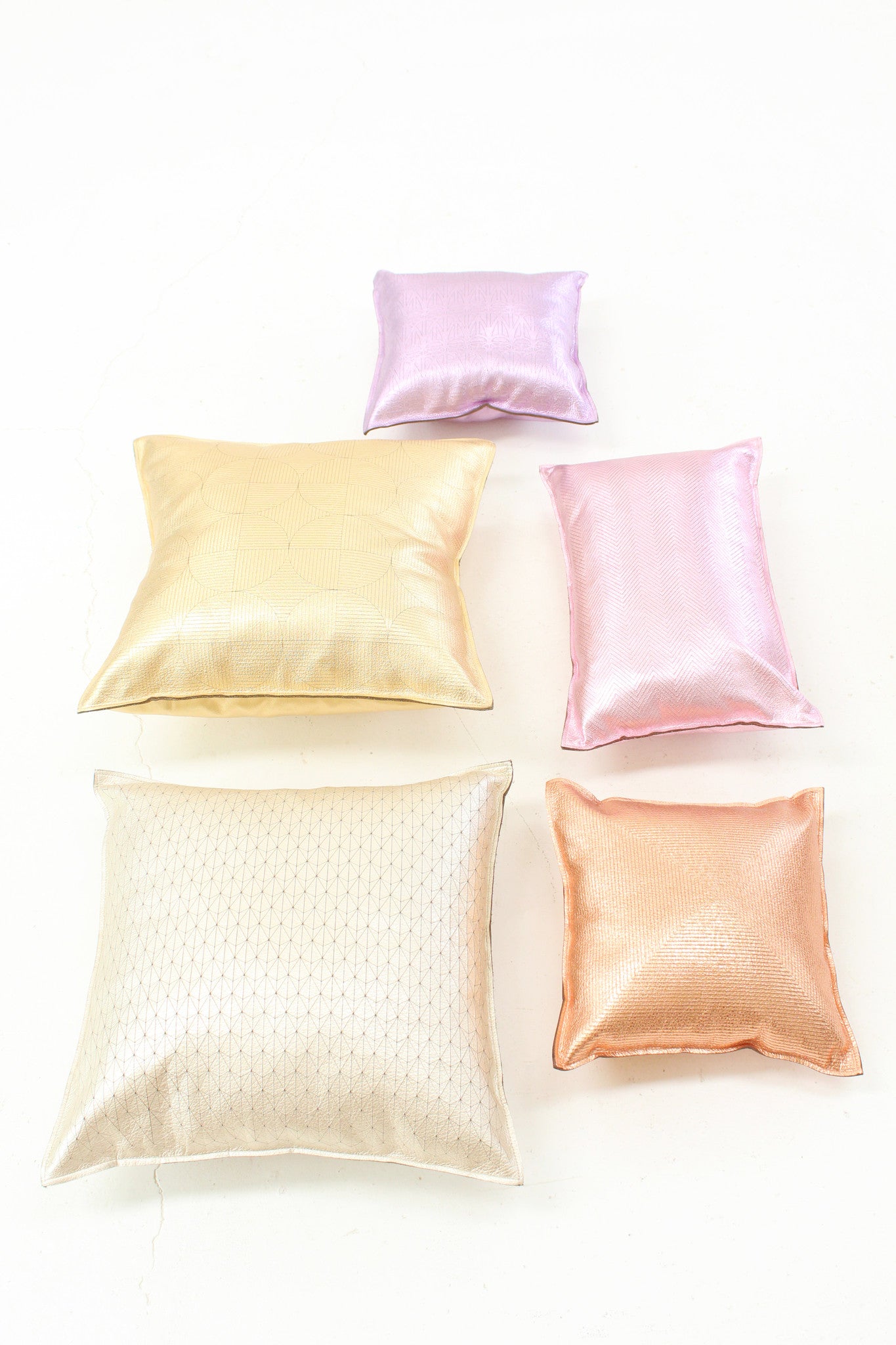Beklina Metallic Pillows