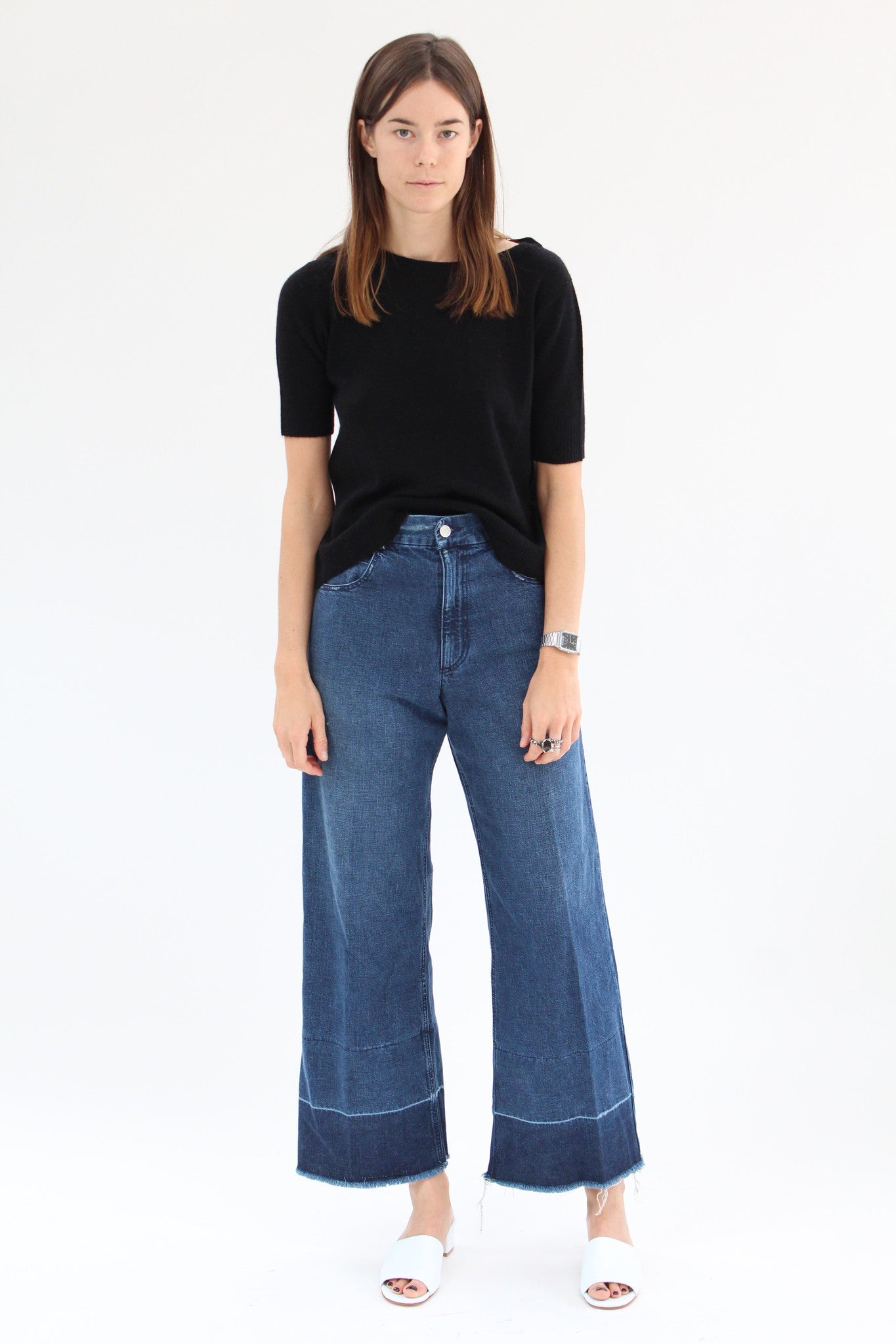 Beklina Cashmere Top Black