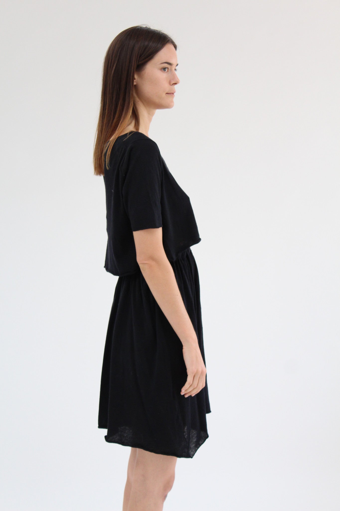 Lina Rennell Detached Dress Black / BEKLINA