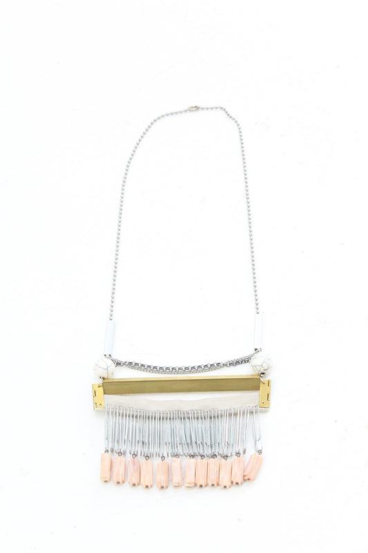 Collaged Bar Necklace 2